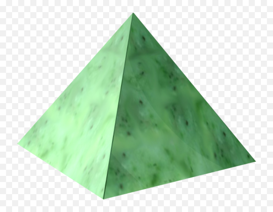 Green Marble Pyramid Png Image - Purepng Free Transparent Green Pyramid Png,Green Triangle Png