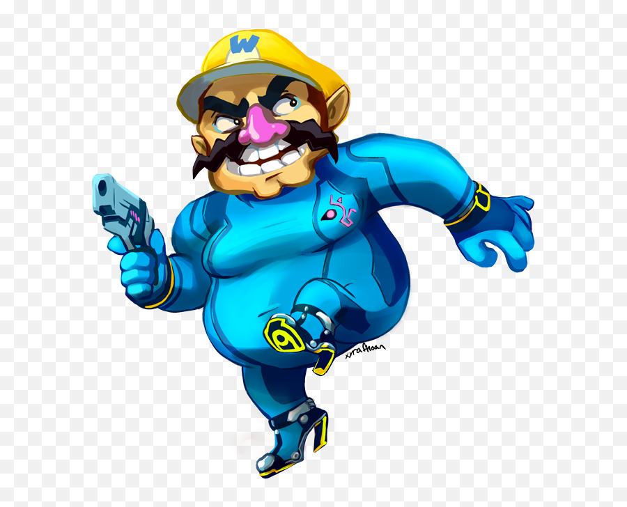 Super Smash Bros - Wario Zero Suit Samus Png,Samus Transparent