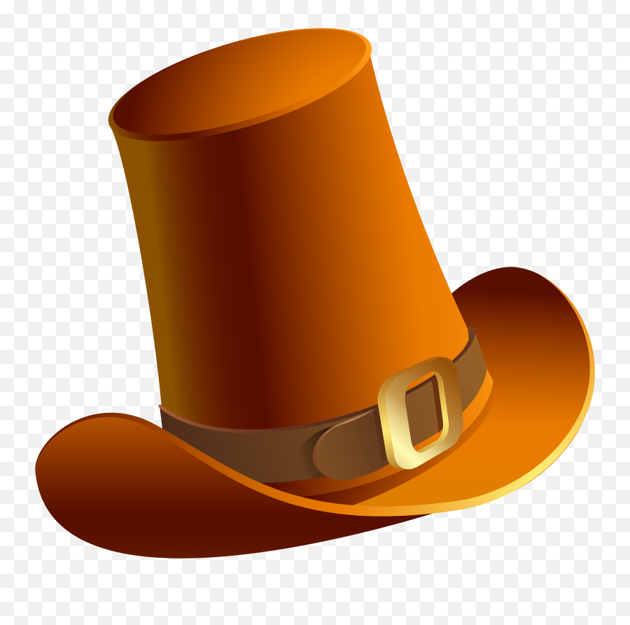 Brown Pilgrim Hat Transparent Png Image