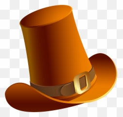 Brown Pilgrim Hat Transparent Png Image
