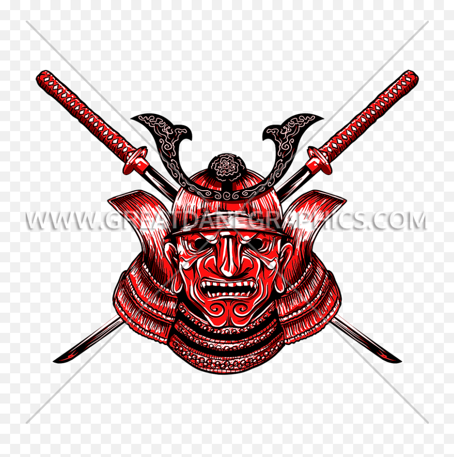 Samurai Mask - Samurai Decal Png,Samurai Helmet Png