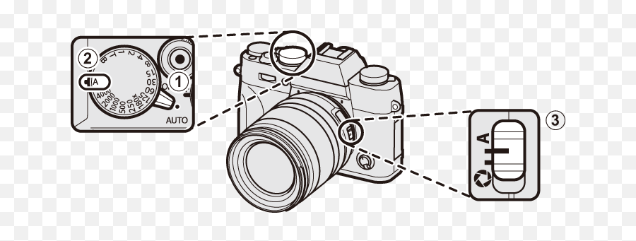 Choosing A Shooting Mode - Mirrorless Camera Png,Leica Camera Icon