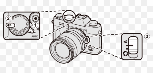Choosing A Shooting Mode - Mirrorless Camera png