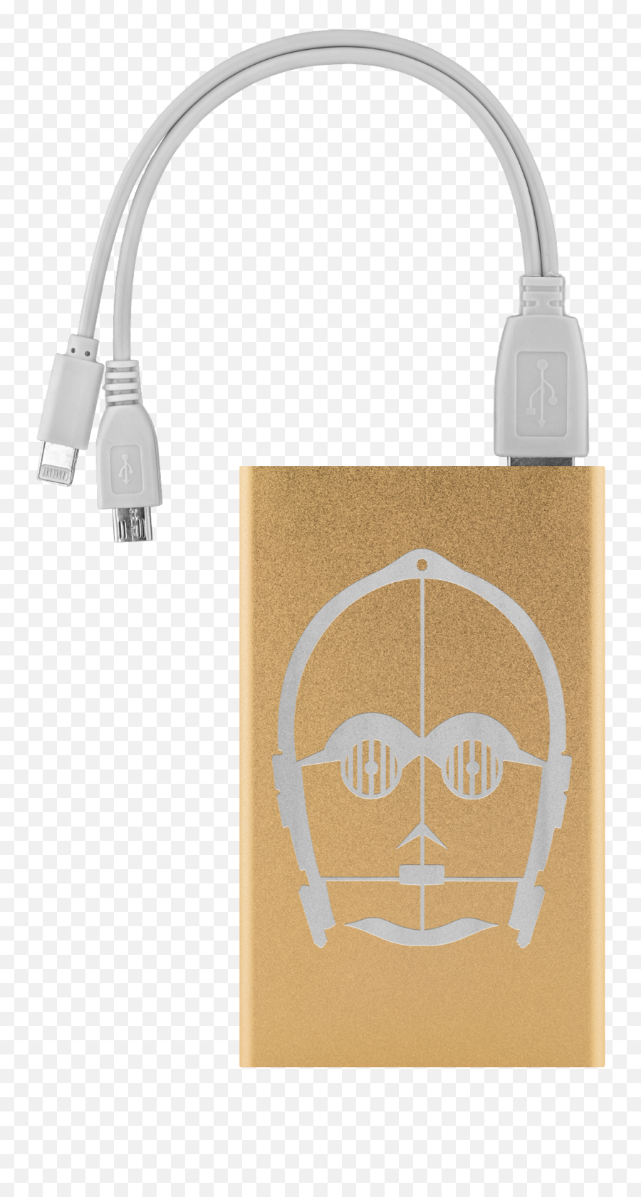 C - 3po Png C3po Etched Portable Power Bank Battery Portable,C3po Icon