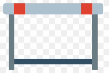 Hurdle Jumping Running Athletics Sports Icon - Horizontal png