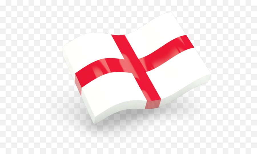 Glossy Wave Icon - Horizontal Png,England Flag Icon
