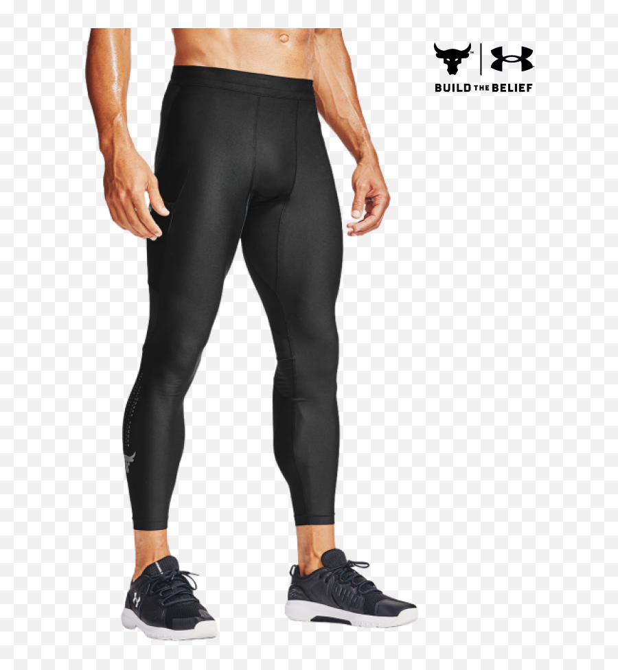 Menu0027s Project Rock Heatgear Leggings - Under Armour Png,Icon Cloverleaf Knee Sliders