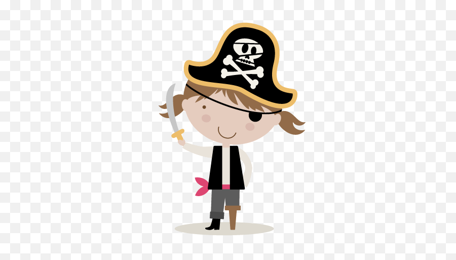 Baby Pirate Transparent Images Png Play - Cute Pirate Girl Clipart,Pirate Transparent