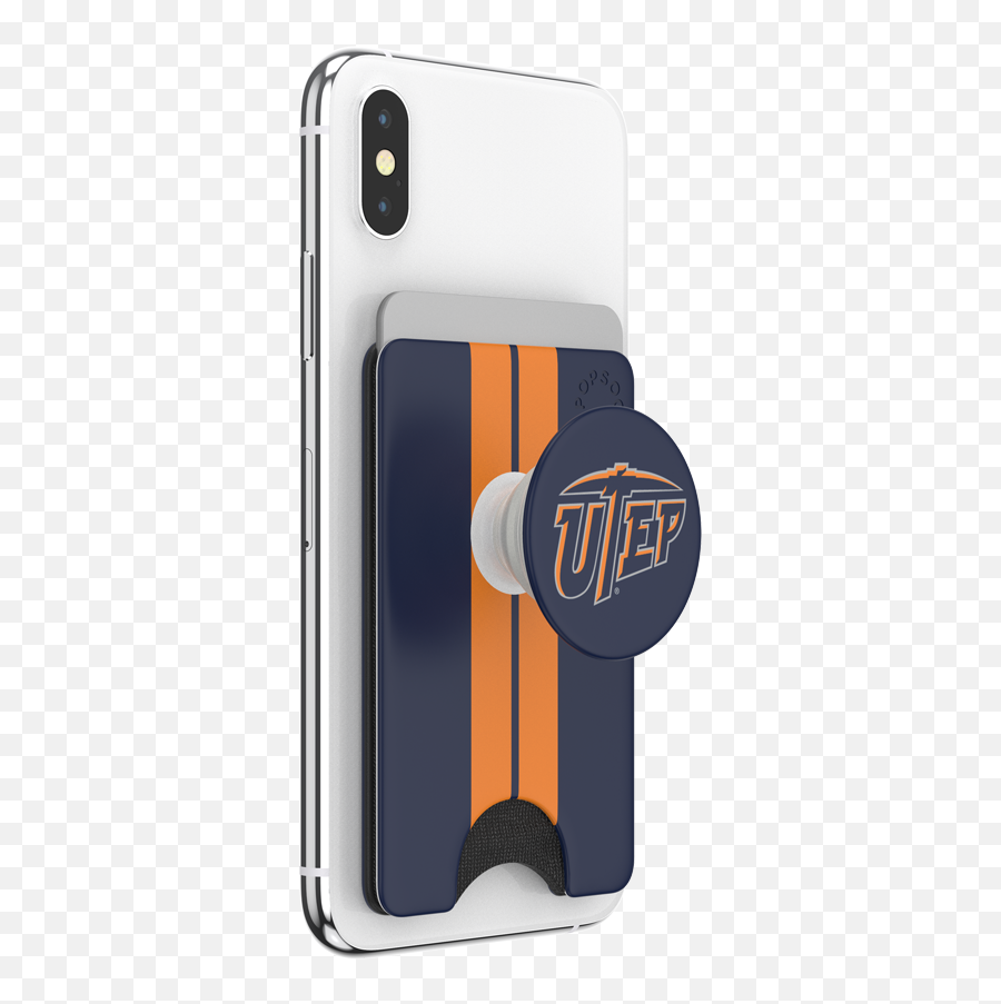 Utep - Popsocket Wallet Moss Green Png,Utep Icon