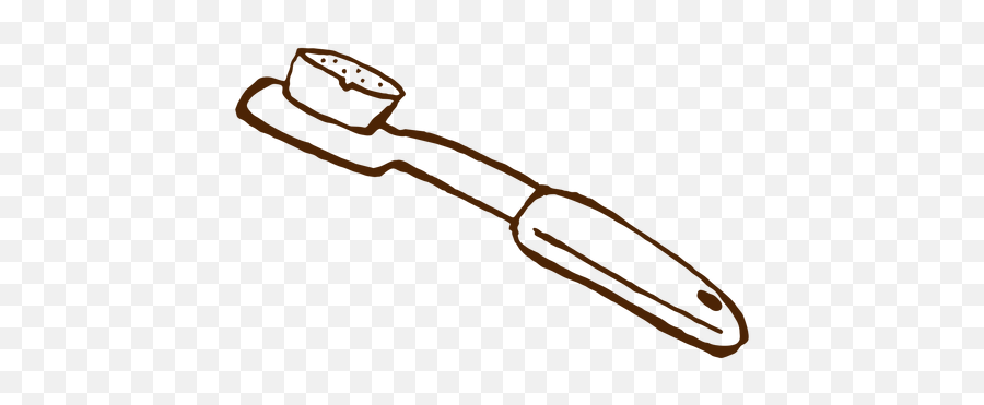 Hand Drawn Toothbrush Icon - Imagen De Un Cepillo Grande Para Colorear Png,Toothbrush Icon