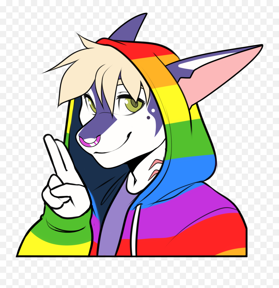 Pride Month Icon By Zamari - Fur Affinity Dot Net Fictional Character Png,Mari Icon
