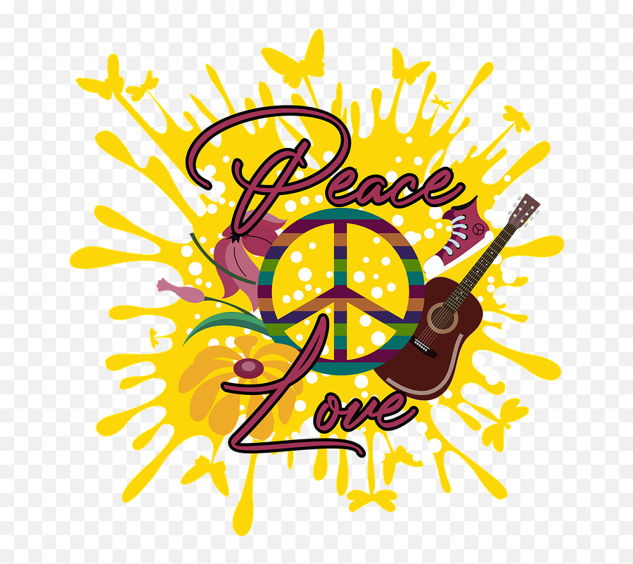 Free Photo Words Light Peaceful Love Hippie Symbol Peace - Hippie Png,Hippie Icon
