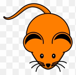 Orange Mouse Png Svg Clip Art For Web - Download Art Clipart