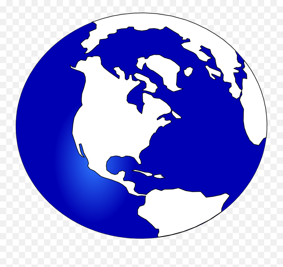 Planet Earth Globe Blue - Earth Blue And White Png,Planet Earth Png