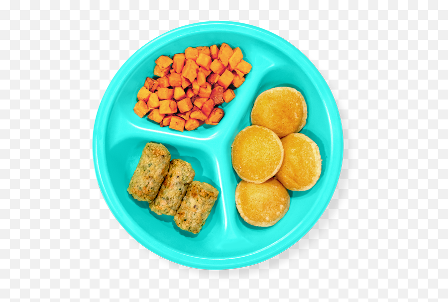 Pancake Puffs With Hidden Veggie Chicken Maple Sausage And - Food Storage Containers Png,Pancake Menu Icon