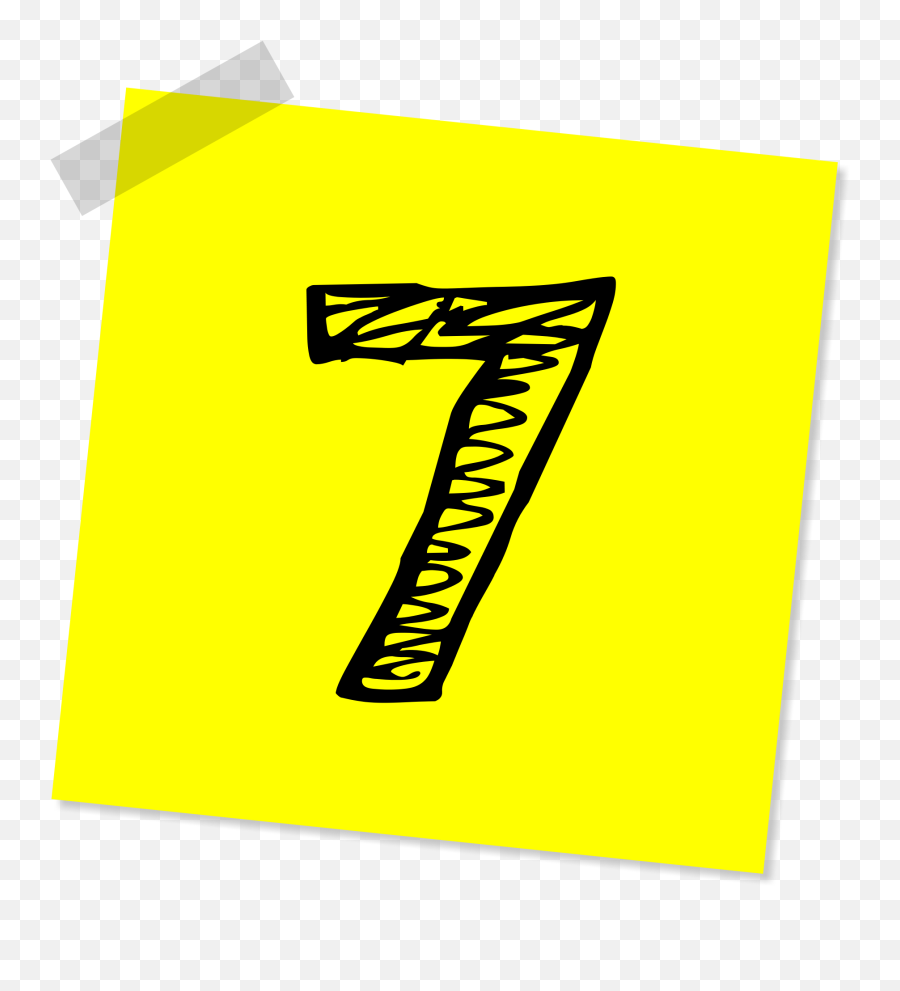 Number 7 - 7 Whys Png,Foto 7 Icon