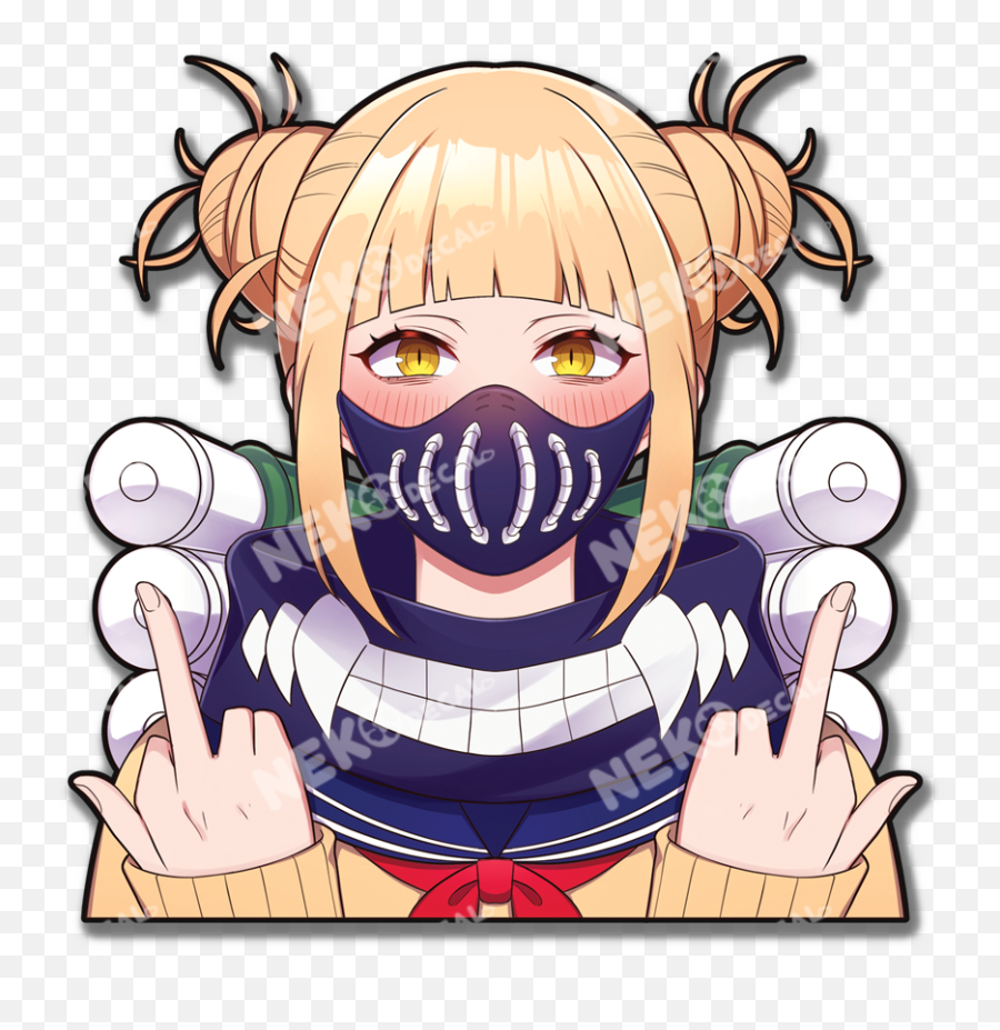 Kanae Demon Slayer Anime Stickers For Cars Laptops - Fictional Character Png,Himiko Toga Icon