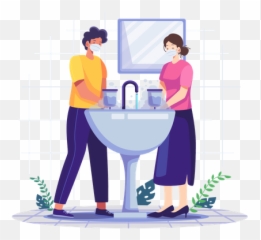 Proper Hand Wash Icon - Download in Line Style Plumbing png