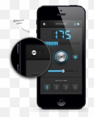 Metronome App Redesign Ipad Iphone Behance - Timer App png