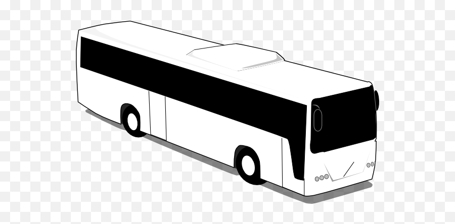 Public Transit Bus Clipart - Clipart Suggest Bus Clipart Black And White Png,Hotel Icon Shuttle Bus