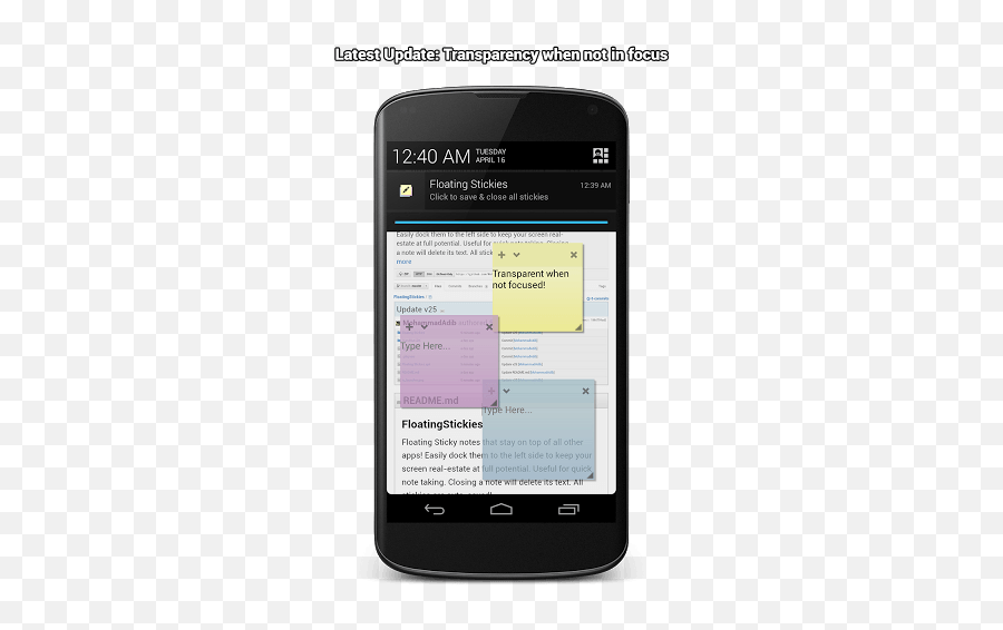 Android - Iphone Png,Transparent Sticky Notes