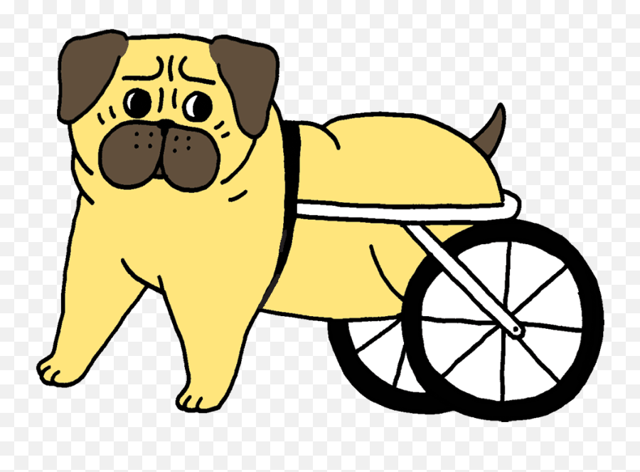 The Pug Crawl Is A Series Of Unfortunate Events Willamette - Transparent Animated Puppy Gif Png,Transparent Puppy