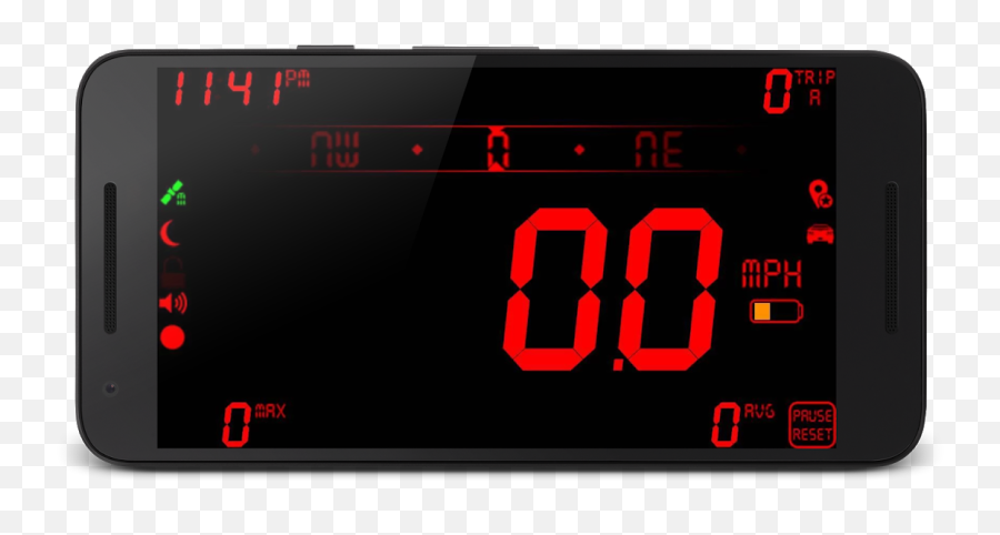 Digihud Pro Speedometer 1114 Download Android Apk Aptoide - Display Png,Velocimeter Icon