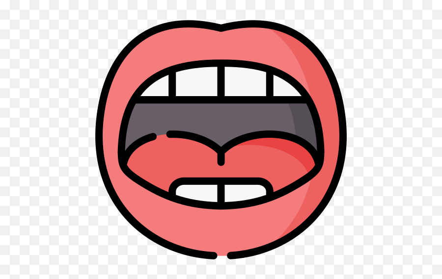Mouth - Free Healthcare And Medical Icons Dibujar Una Boca Abierta Png,Icon Comic Character