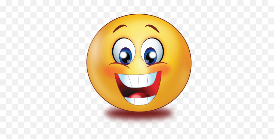 Laugh Big Teeth Emoji Png Facebook Icon Smiley