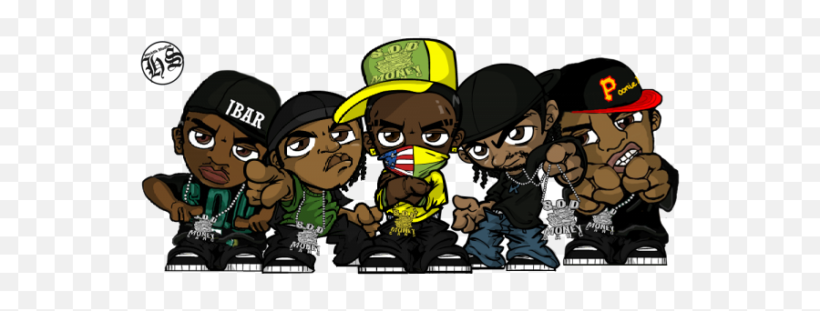 Library Of Gang Cartoon Clip Download Png Files - Cartoon Gangster,Glo Gang Logo