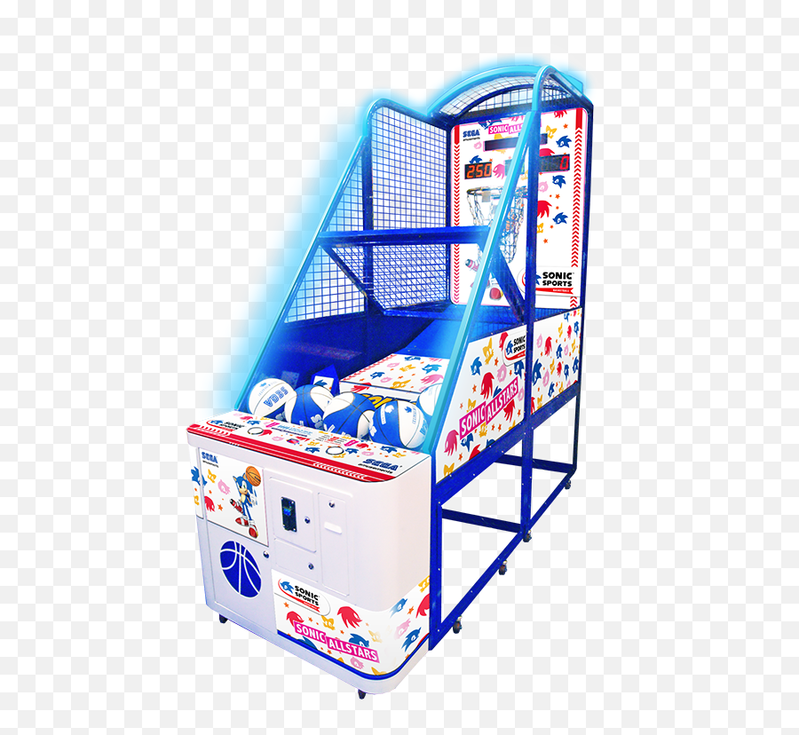 Sonic Sports Basketball - Arcade Amusement Game U2022 Sega Arcade Sega Sonic Basketball Png,Sonic & Knuckles Logo