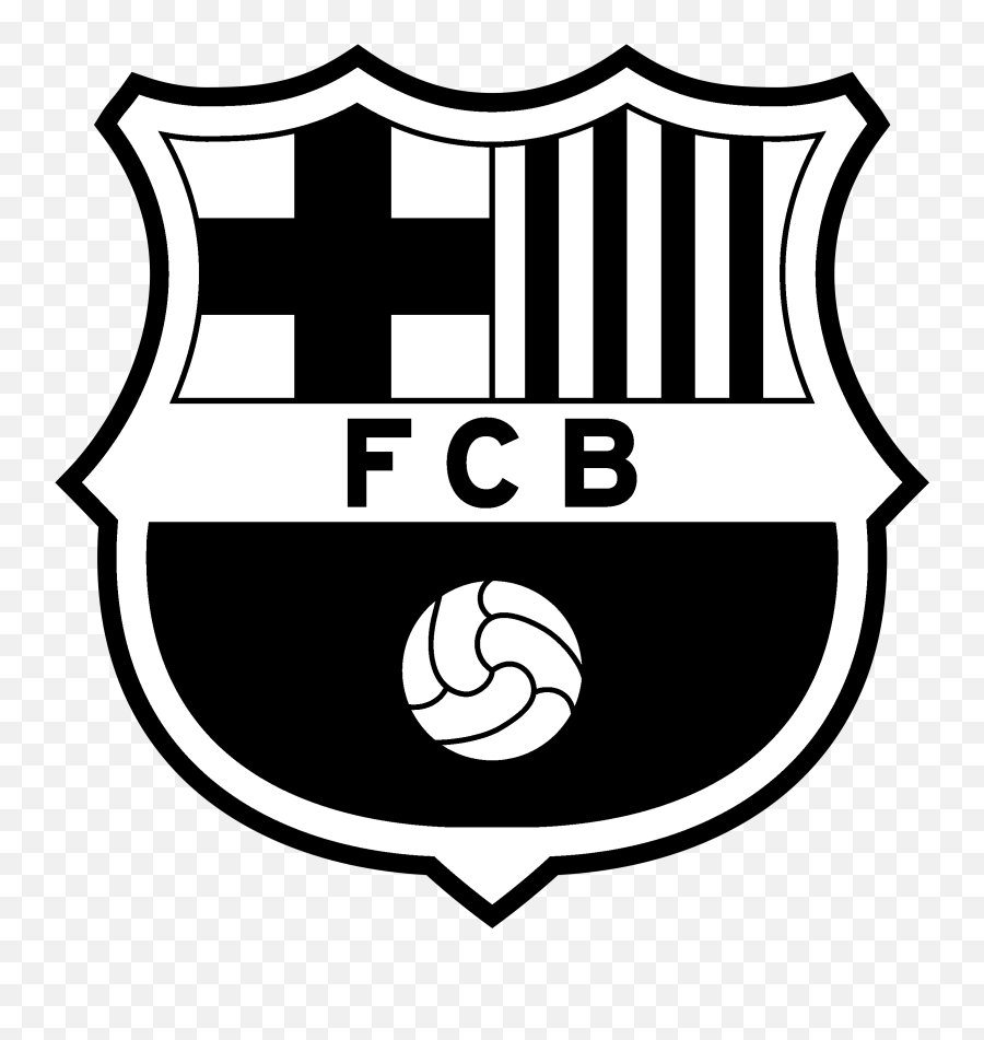 Fc Barcelona Logo - Barcelona Logo White Png Full Size Png Fc Barcelona Logo,Barcelona Logo