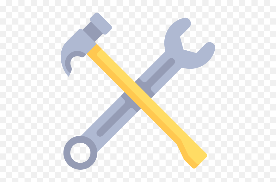Hammer And Wrench Icon - Hammer And Wrench Icon Svg Png,Wrench Png