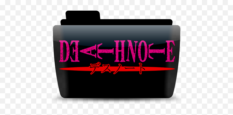 Deathnote Text Folder File Free Icon Of Colorflow Icons - Death Note File Icon Png,Death Note Png