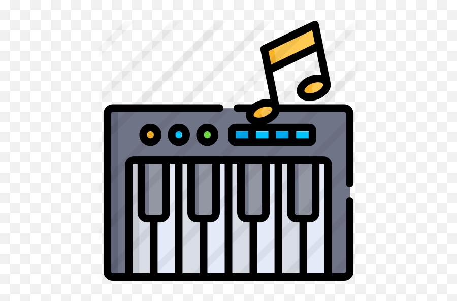 Keyboard - Free Music Icons Clip Art Png,Music Keyboard Png