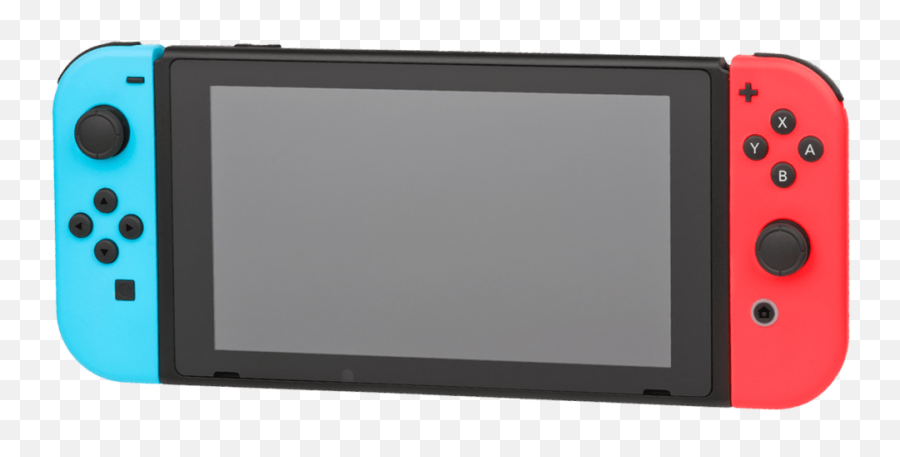 Nintendo Switch Handheld Game Console Png Image Free - Transparent Background Nintendo Switch Transparent,Nintendo Controller Png