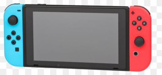 Nintendo Switch Handheld Game Console Png Image Free - Transparent Background Nintendo Switch Transparent,Nintendo Controller Png
