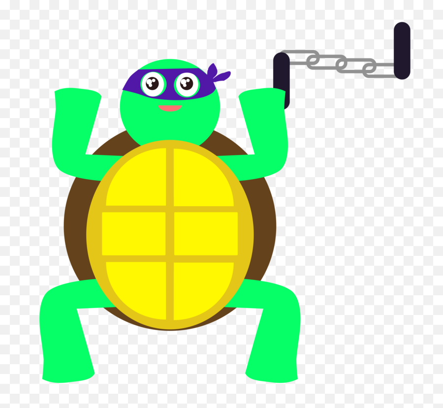 Ninja Turtle Free Svg - Animated Kawaii Turtle Png,Ninja Turtle Png