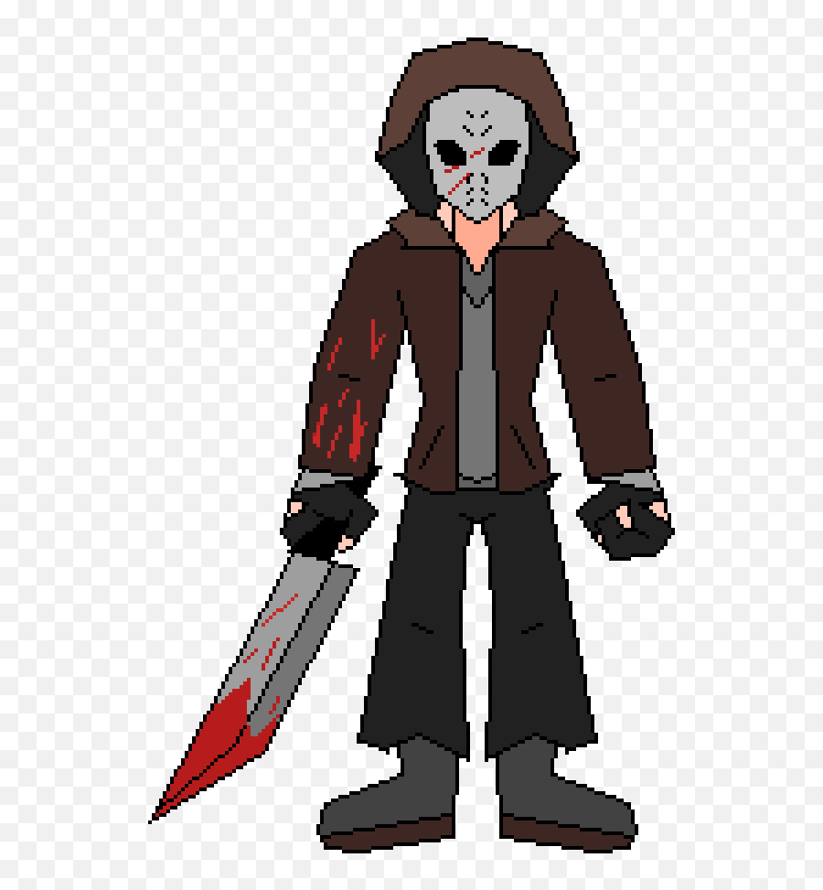 Pixilart - Jason Voorhees By Anonymous Cartoon Png,Jason Vorhees Png