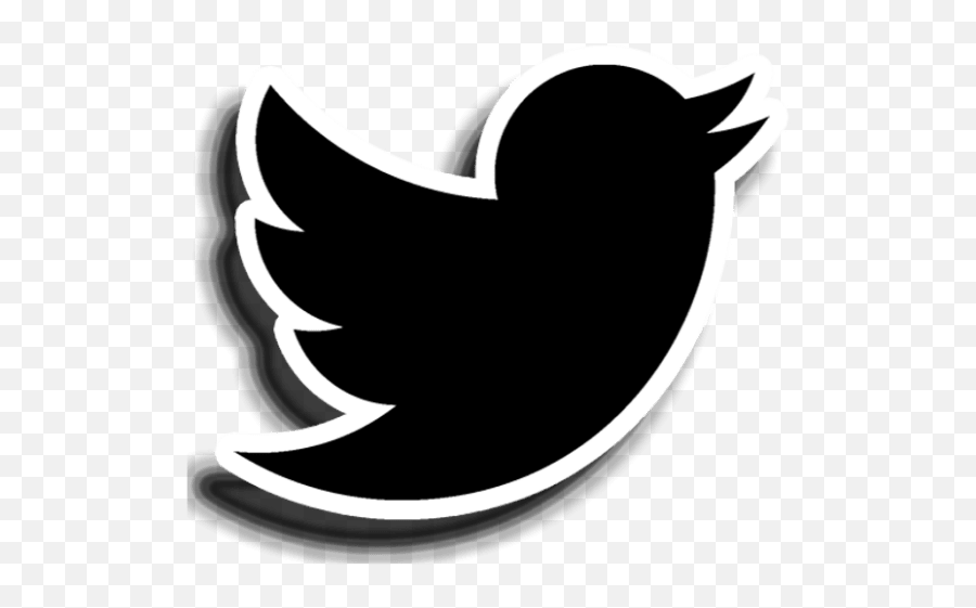 Free Black And White Twitter Logo Png