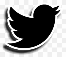 Free Black And White Twitter Logo Png
