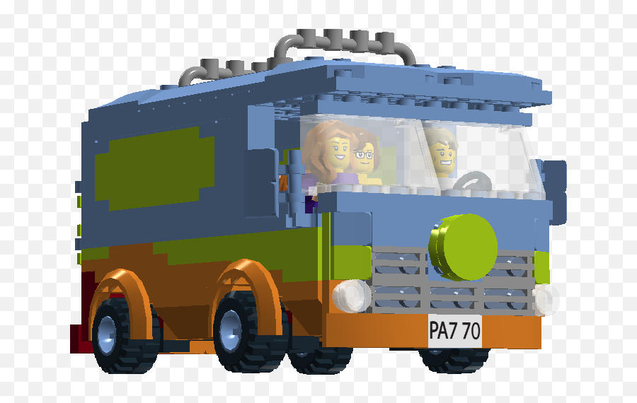 Lego Ideas - The Mystery Machine Truck Png,Mystery Machine Png