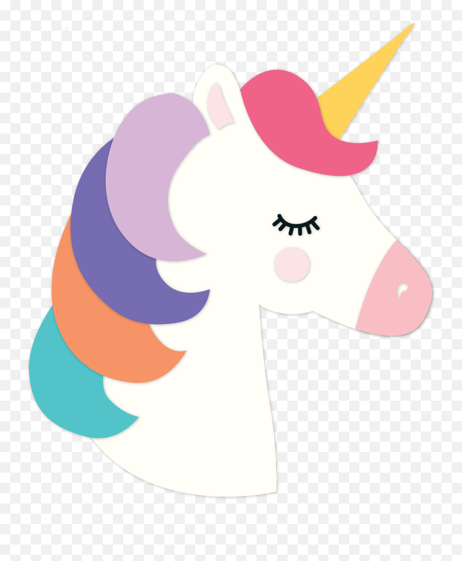 Teen Spirit Unicorn Head Svg Cut File - Cut Unicorn Png,Unicorn Head Png