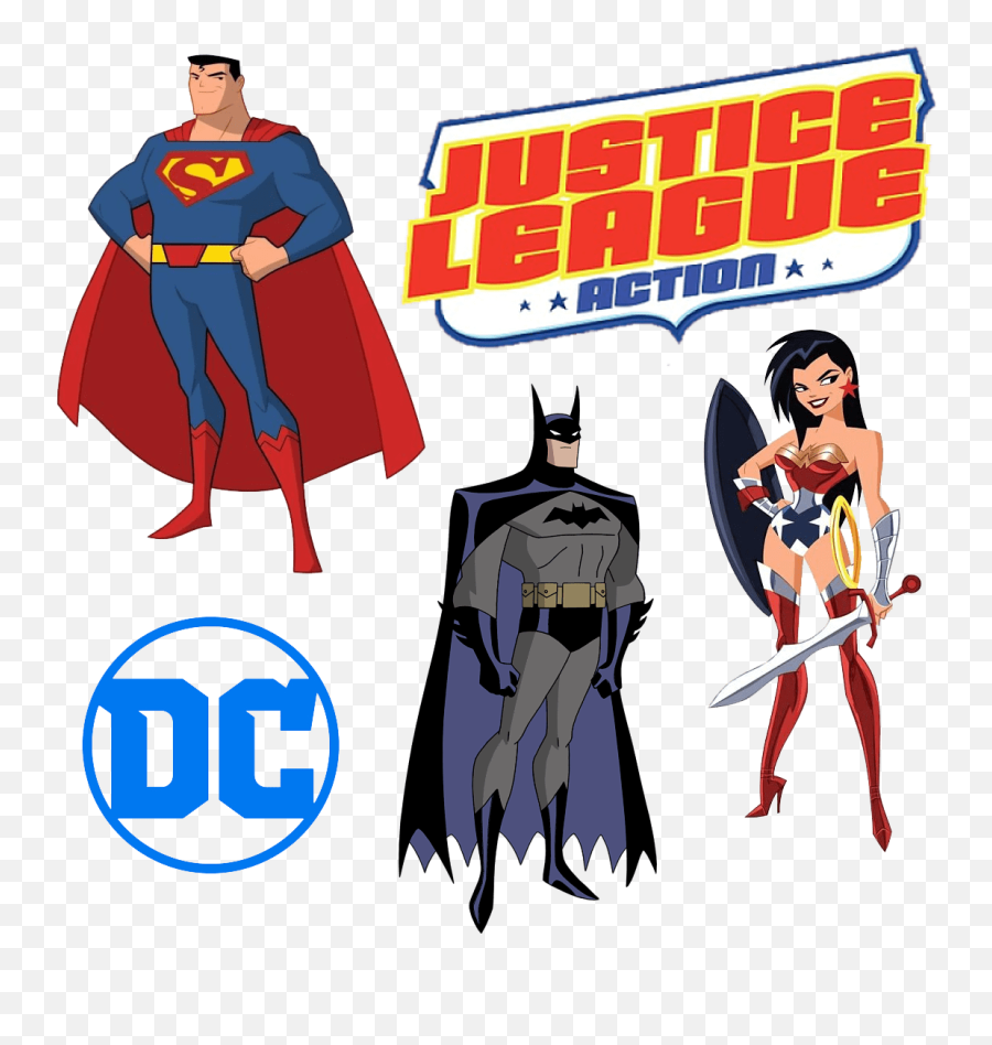 Download Hd Justice League Action Png - Justice League Action Superman Png,Justice League Png