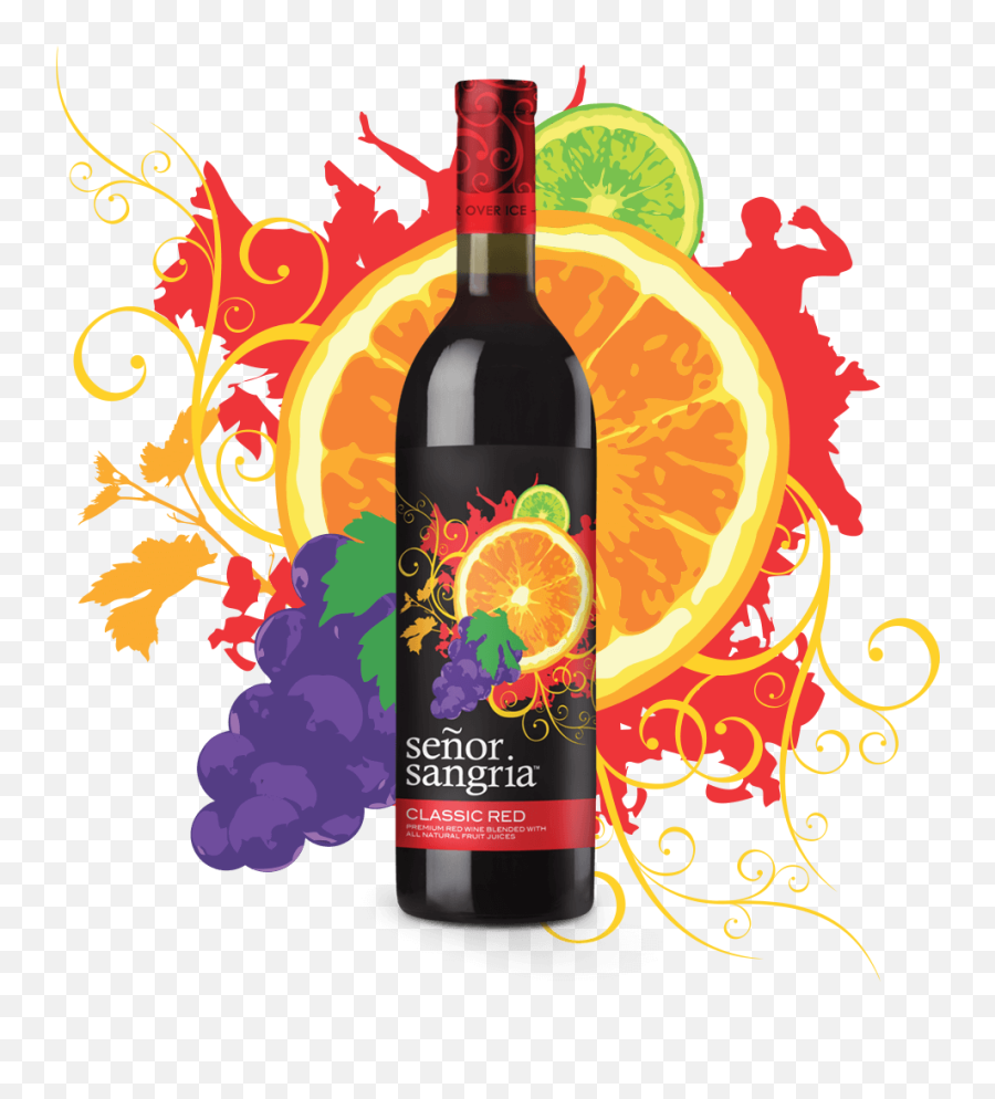 Classic Red - Senor Sangria Red Png,Sangria Png