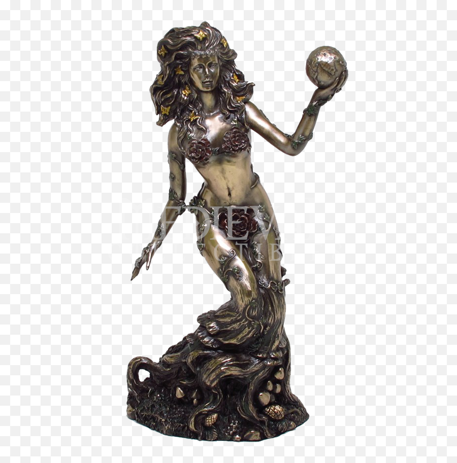 Greek Goddess Gaia Statue - Goddess Of Gaia Statue Png,Greek Statue Png