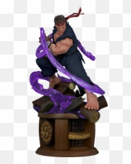 Street Fighter Evil Ryu Statue By Pop Culture Shock Png