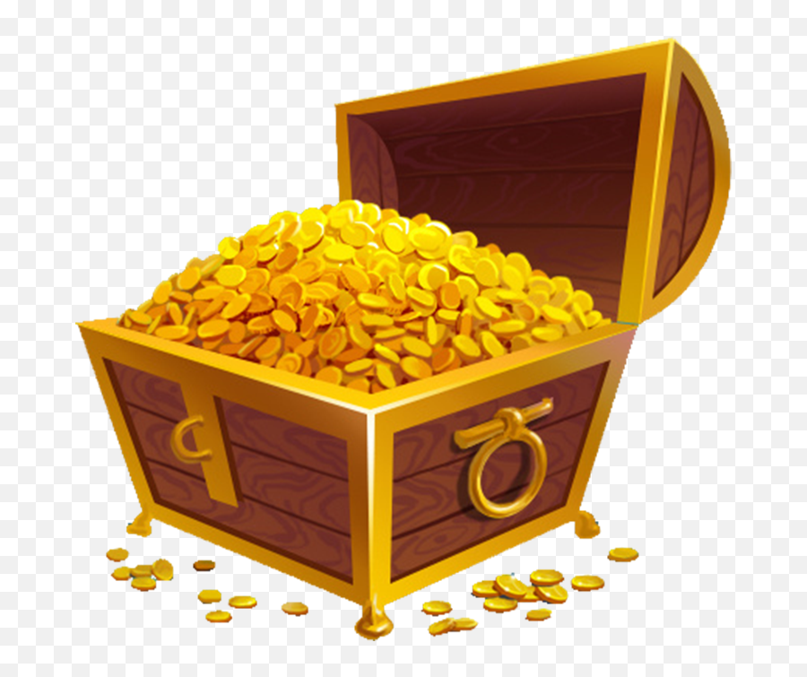 Treasure Chest Clip Art Png Image Free - Clipart Treasure Chest Transparent Background,Treasure Chest Transparent