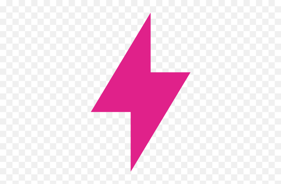Barbie Pink Bolt Icon - Free Barbie Pink Lightning Bolt Icons Navy Blue Lightening Bolt Png,Bolt Png
