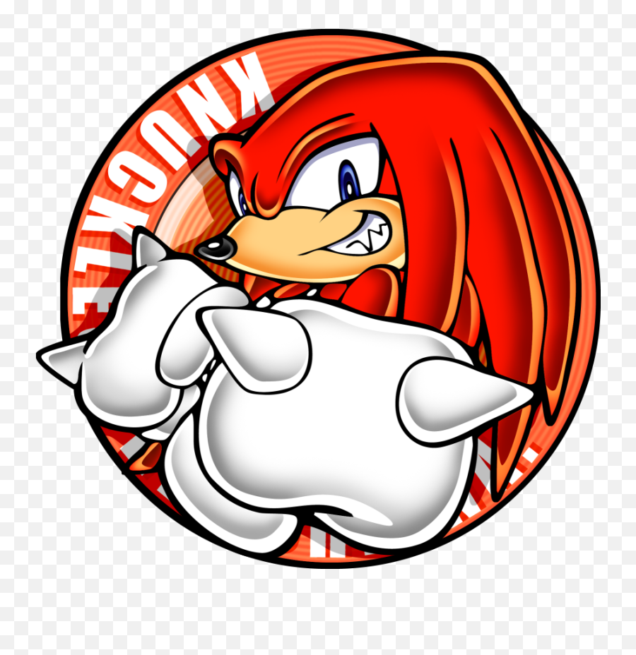 Sonic Adventure - Badge Knuckles The Echidna Gallery Sonic Adventure Concept Art Knuckles Png,Knuckles The Echidna Png
